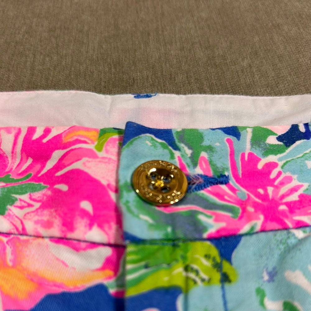 Lilly Pulitzer The Callahan Shorts Size 2 - Picture 3 of 8